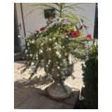 Large Decorative Aggregate Planter 20"X29"