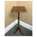 Federal-Style Tripod Candle/Tea Stand - 12"x32"