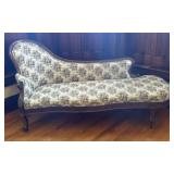 Antique Victorian Fainting Sofa or Chaise Lounge i