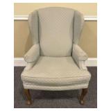 Queen Anne Style Wingback Chair - 28"x31"x41"