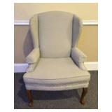Queen Anne Style Wingback Chair - 28"x31"x41"