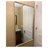 Large Gilt Framed Mirror - 32"x55"