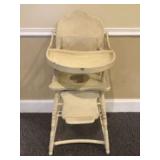 Antique Painted Convertible Baby Seat - 21"x41"