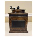 Vintage Glazed Ceramic Coffee Grinder Style Cookie