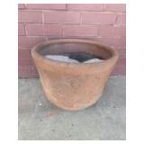 Large Stoneware Decorative Planter 14"X12"