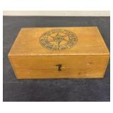 Vintage Wooden Box for the J.B.L. Cascade, a "Quac