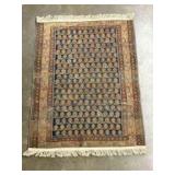 Antique Persian Malayer Wool Rug with an Allover B