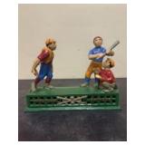 "Hometown Battery" Mechanical Bank reproduction of