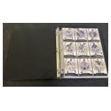 Binder Of Assorted Collectible Baseball Cards 11"