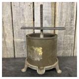 "Juicy Fruit" Cider Press - Lard Press; Cast Iron/
