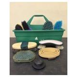 Lot Of Horse Grooming Tools - Combs 11"X17"