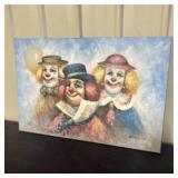 Original Oil Painting On Canvas By William Monient