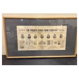 Framed - The Wilbur Stock Food Company, Milwaukee