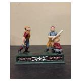 "Hometown Battery" Mechanical Bank reproduction of