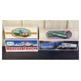 Lot Of Vintage Hess Toy Trucks In Original Boxes 1