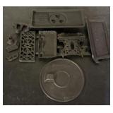 Vintage Crescent Cast Iron Miniatures - Stove Acce