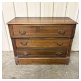 Eastlake Victorian Style Chest Of Drawers 17"X38"X