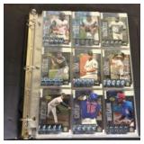 Binder Of Assorted Collectible Baseball Cards 11"