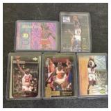 Lot Of 5 Michael Jordan Cards 3"