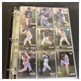Binder Of Assorted Collectible Baseball Cards 11"