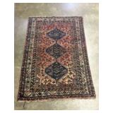 Antique to Vintage Hand Knotted Persian Rug - 57"x