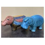 Reproduction of Ancient Egyption Faience Statue kn