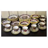 Deruta Majolica Service, Collectible Set of Italia