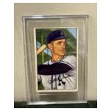 1952 Bowman #179 Pete Suder Baseball Card in Case