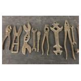 Lot Of Assorted Antique And Vintage Tools 10"