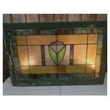 Late 19th or Early 20th-century Antique Stained Gl