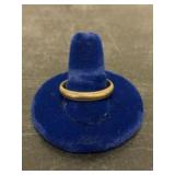 14k Gold Wedding Ring - size 12, 6g