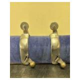 Stainless Steel Spurs With Wheel End 5"