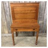 Southern American Antique Drop Front Plantation De