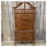 Vintage Philadelphia Style Highboy Chest Of Drawer
