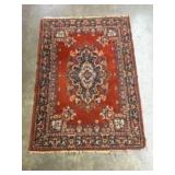 Red, Blue, and Cream Traditional Persian-style Are