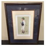 Framed Print of Hall of Fame jockey Pat Day, part