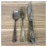 Vintage L-N Railroad Utensil Set 10"