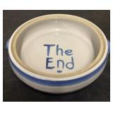 M.A. Hadley Pottery "The End" Two-Handled Casserol