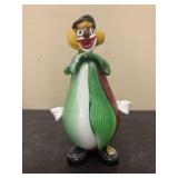 Vintage Hand Blown Murano Glass Clown Figurine - 8