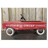 Vintage AMF Fire Chief Car #503 Pedal Car C. 1960