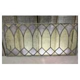 Antique American Aesthetic Movement Stained Glass