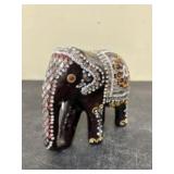 Handcrafted Kadam Wood "Majestic Indian Elephant"