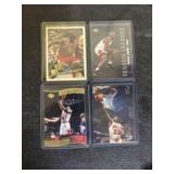 Lot Of 4 Michael Jordan Cards 3"