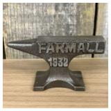 Cast Iron Farmall 1932 Anvil 4.5"X3"