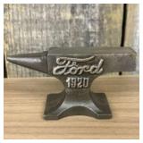 Cast Iron Ford 1920 Anvil 4.5"X3"