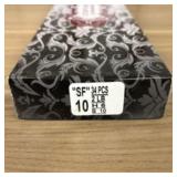 Custom Damascus Hunting Or Bowie Knife - Red, Whit