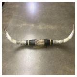 56" Longhorn Cattle Wall Mount