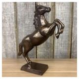 Heavy Metal Horse Sculpture 13"X18"