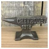 Cast Iron Chevrolet 1913 Anvil 4.5"X3"
