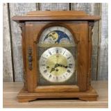 Vintage Emperor Mantel Clock with a Moon Phase Dia